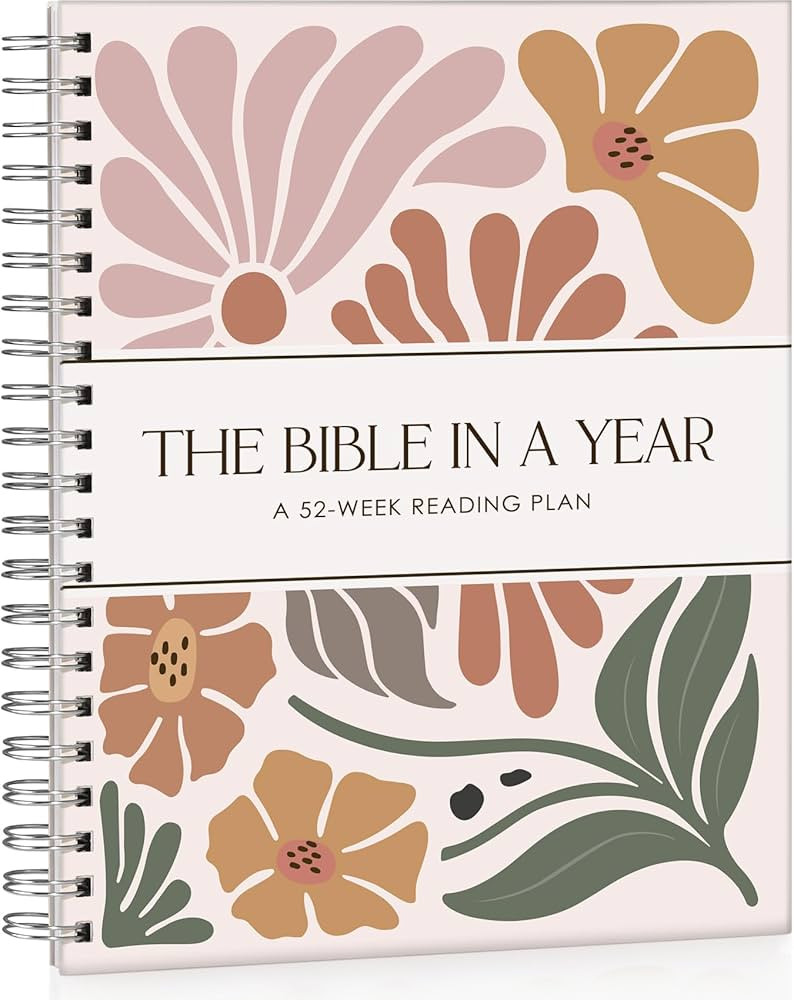 Afrisensetic The Bible In A Year: A 52-Week Bible Study For Women - Spiral Bible In A Year With N... | Amazon (US)