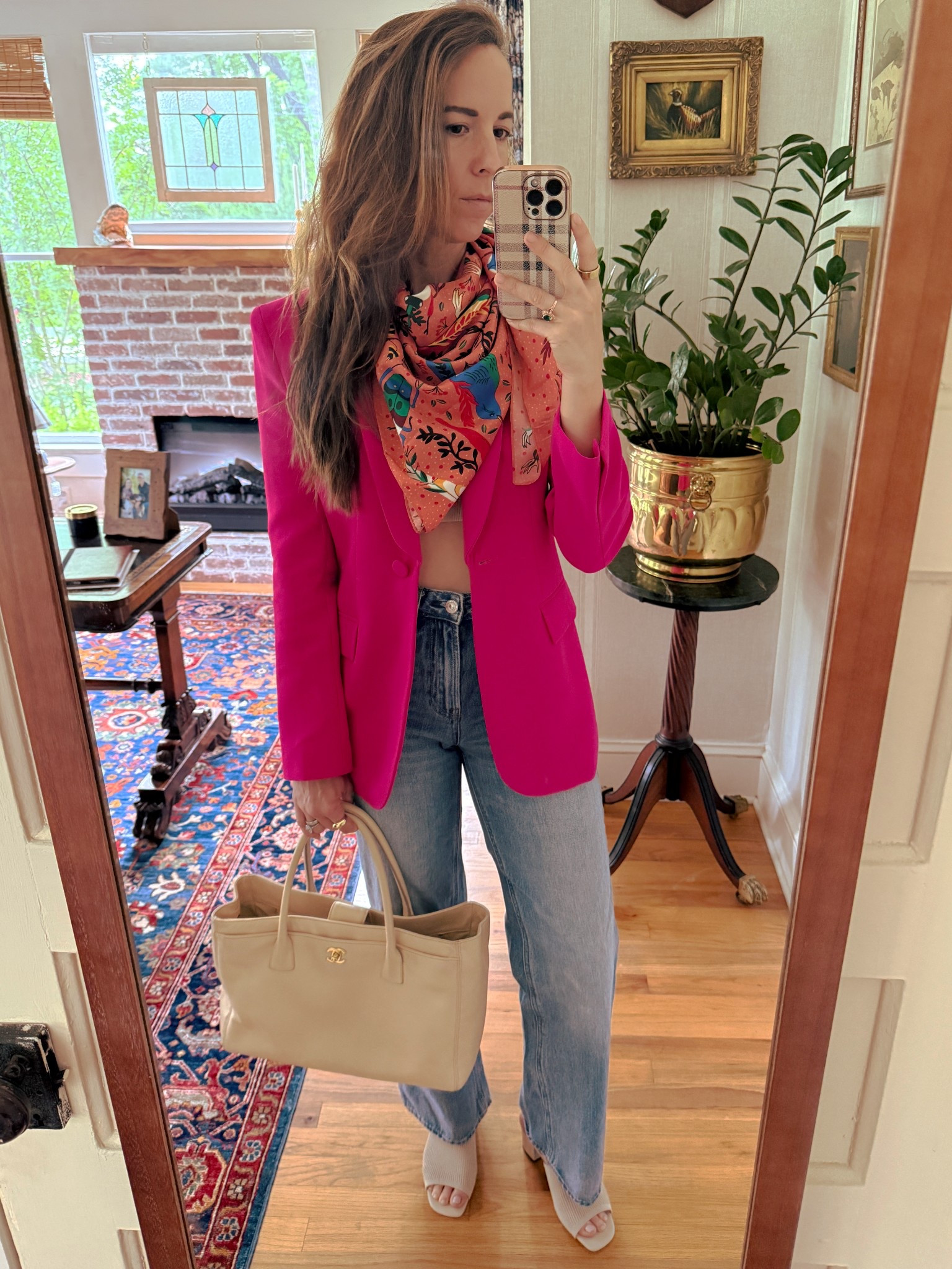 You can never be wrong wearing hot pink 🎀 combined with this cute scarf I found from Amazon, it’s perfect for spring brunch! 

#LTKFindsUnder100 #LTKStyleTip #LTKFindsUnder50