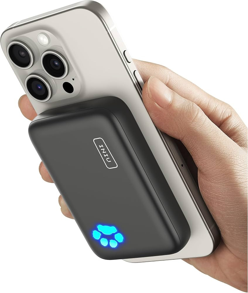 INIU for Magsafe Portable Charger, Small 10000mAh 20W PD Magnetic Power Bank, USB C in&Out Wirele... | Amazon (US)