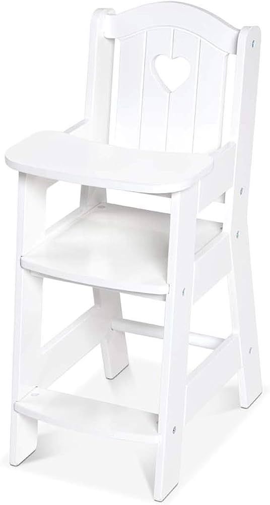 Melissa & Doug Play High Chair - Pretend Play High Chair Baby Doll Accessories | Amazon (US)