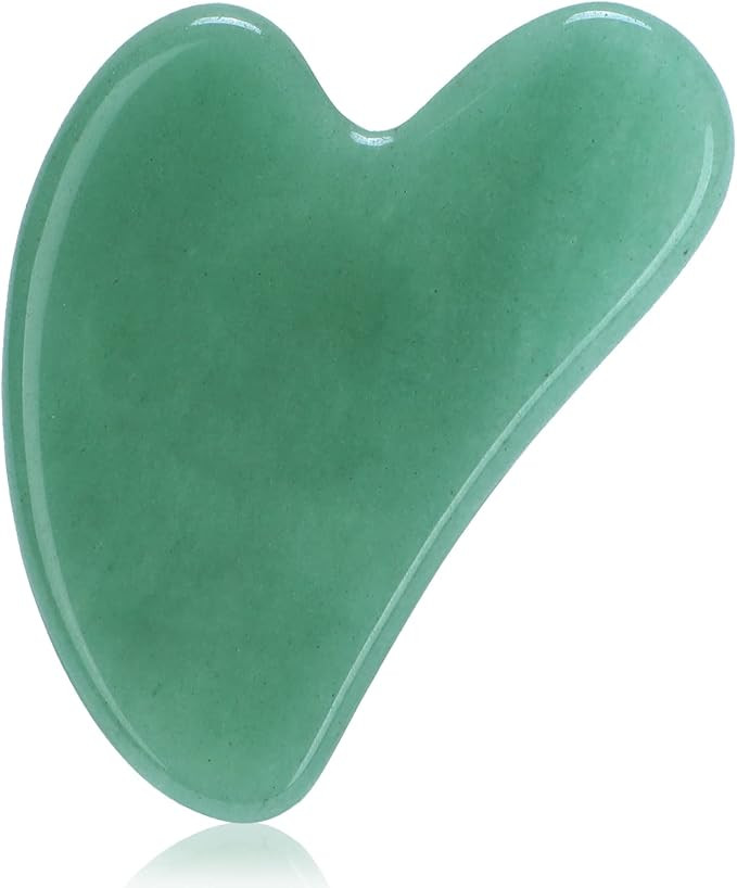 Desnice Gua Sha Facial Tools, Natural Jade Stone Guasha Tool, GUA SHA Scraping Massage Tool for F... | Amazon (US)
