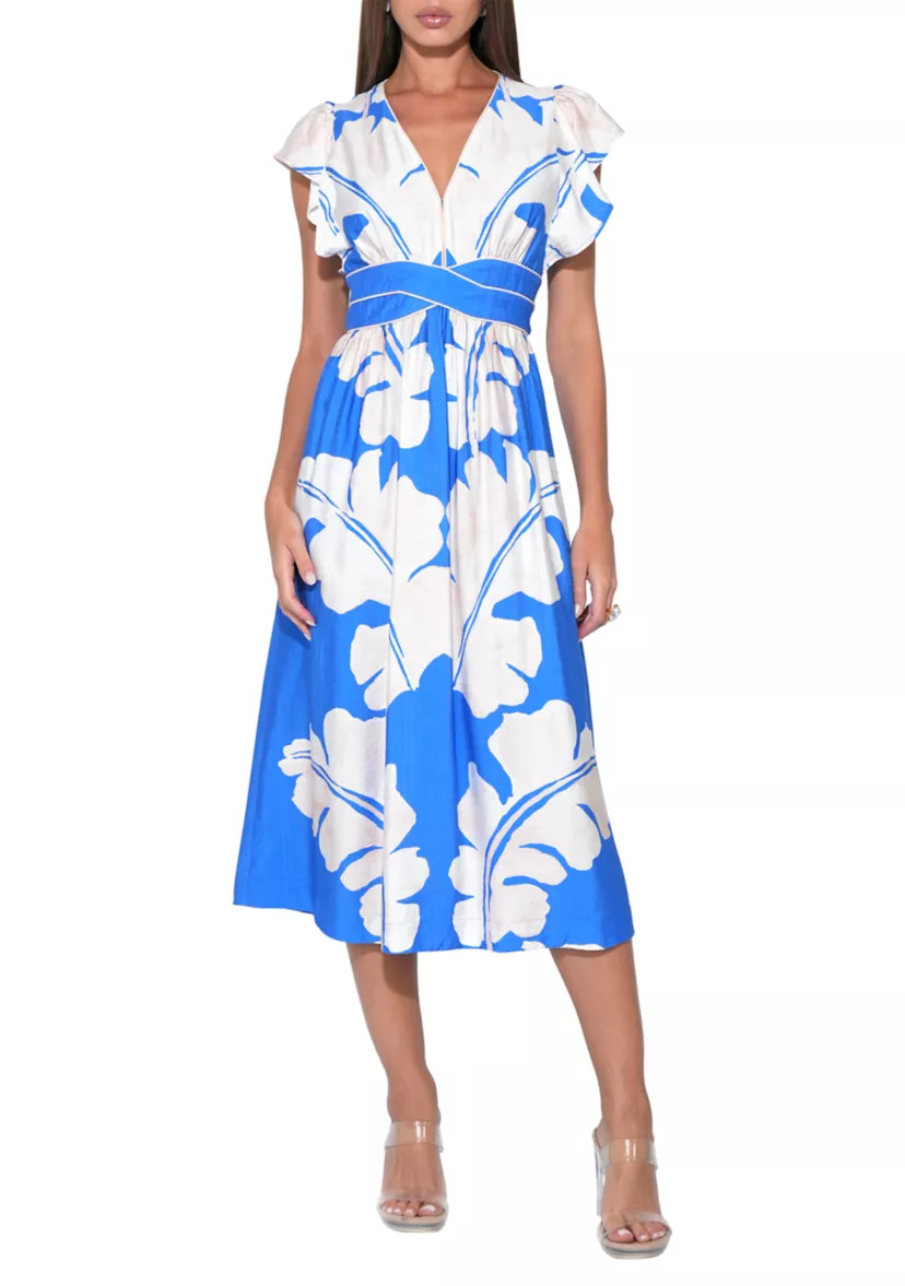 Women's Printed A-Line Dress | Belk