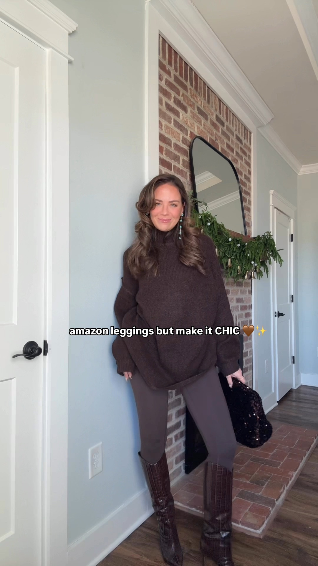 FAVE amazon leggings that are soft as butter & have the perfect amount of compression. In size XS. In XS Amazon sweater. Easy winter outfit.

#LTKFindsUnder100 #LTKStyleTip #LTKFindsUnder50