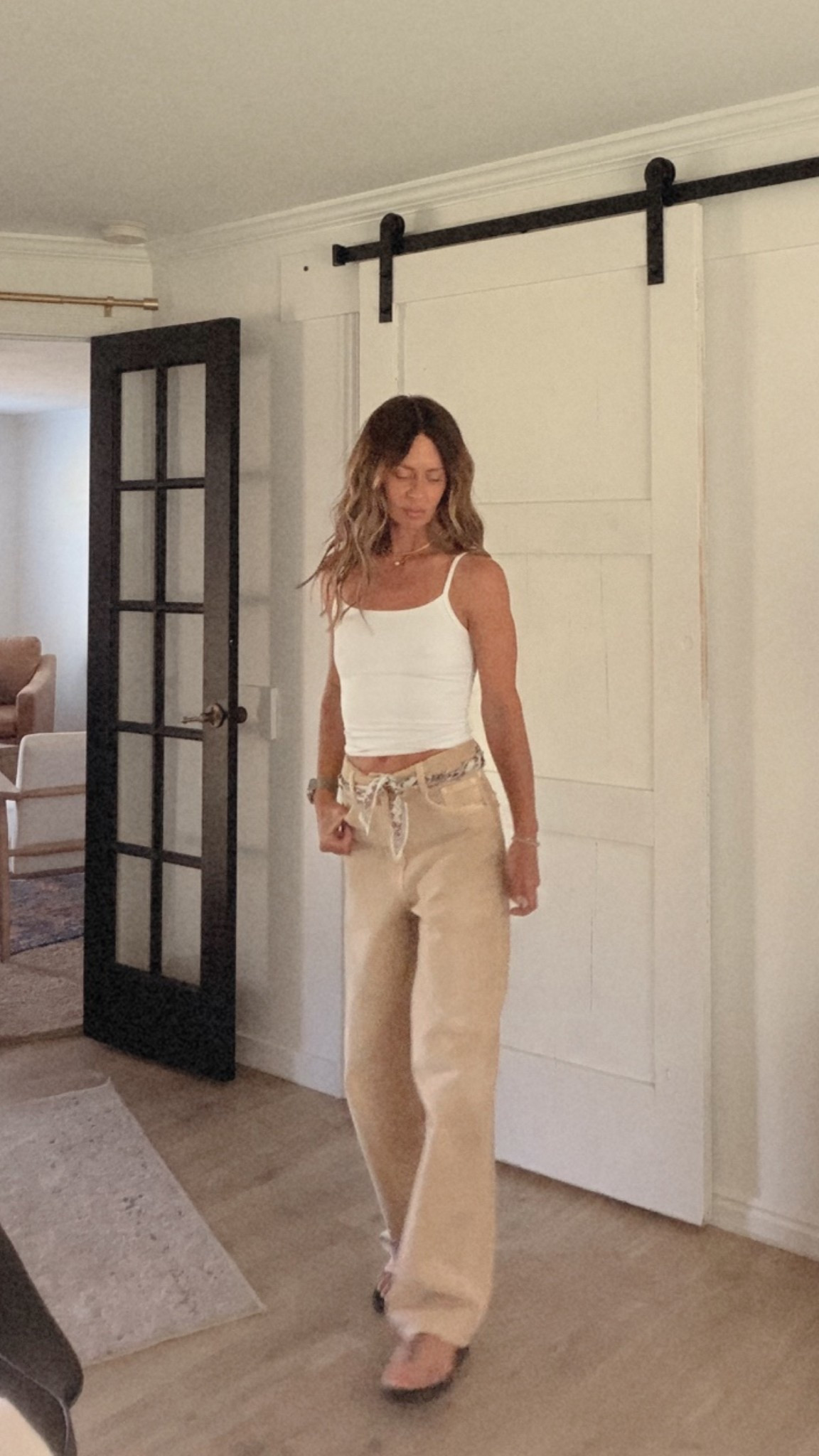 All the neutrals today + another way to wear your bandana
Jeans are Zara 5252/014/707

#LTKootd #LTKOver40
