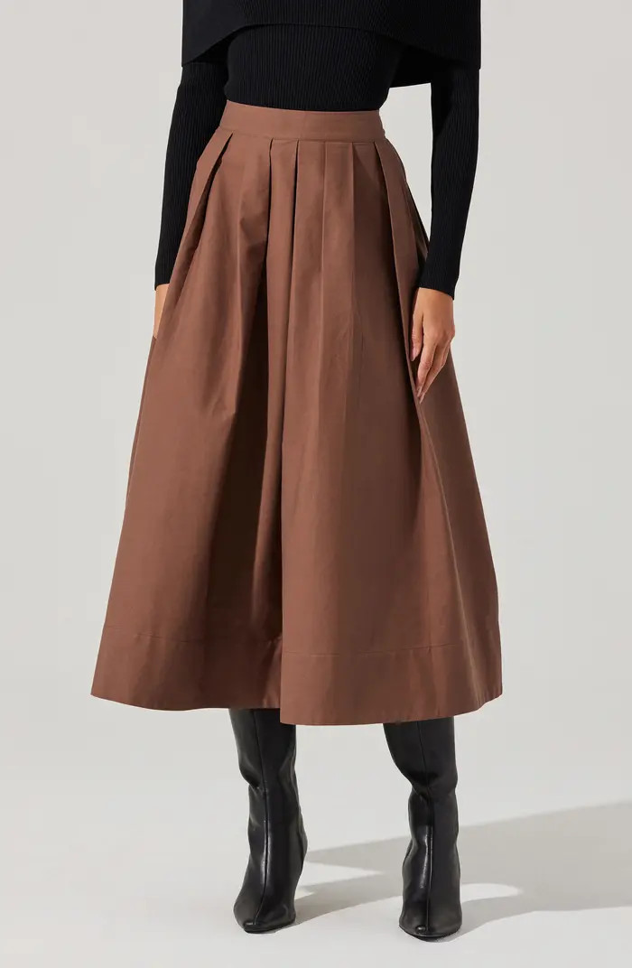 Cotton Midi Skirt | Nordstrom