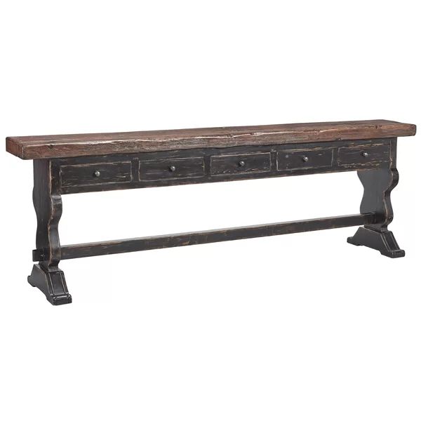 Morrone 106.5" Solid Wood Console Table | Wayfair North America