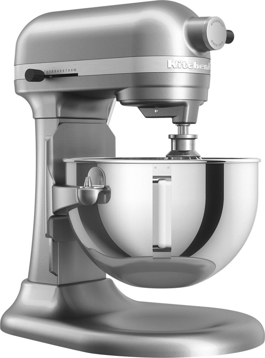 KitchenAid 5.5 Quart Bowl-Lift Stand Mixer Contour Silver KSM55SXXXCU - Best Buy | Best Buy U.S.