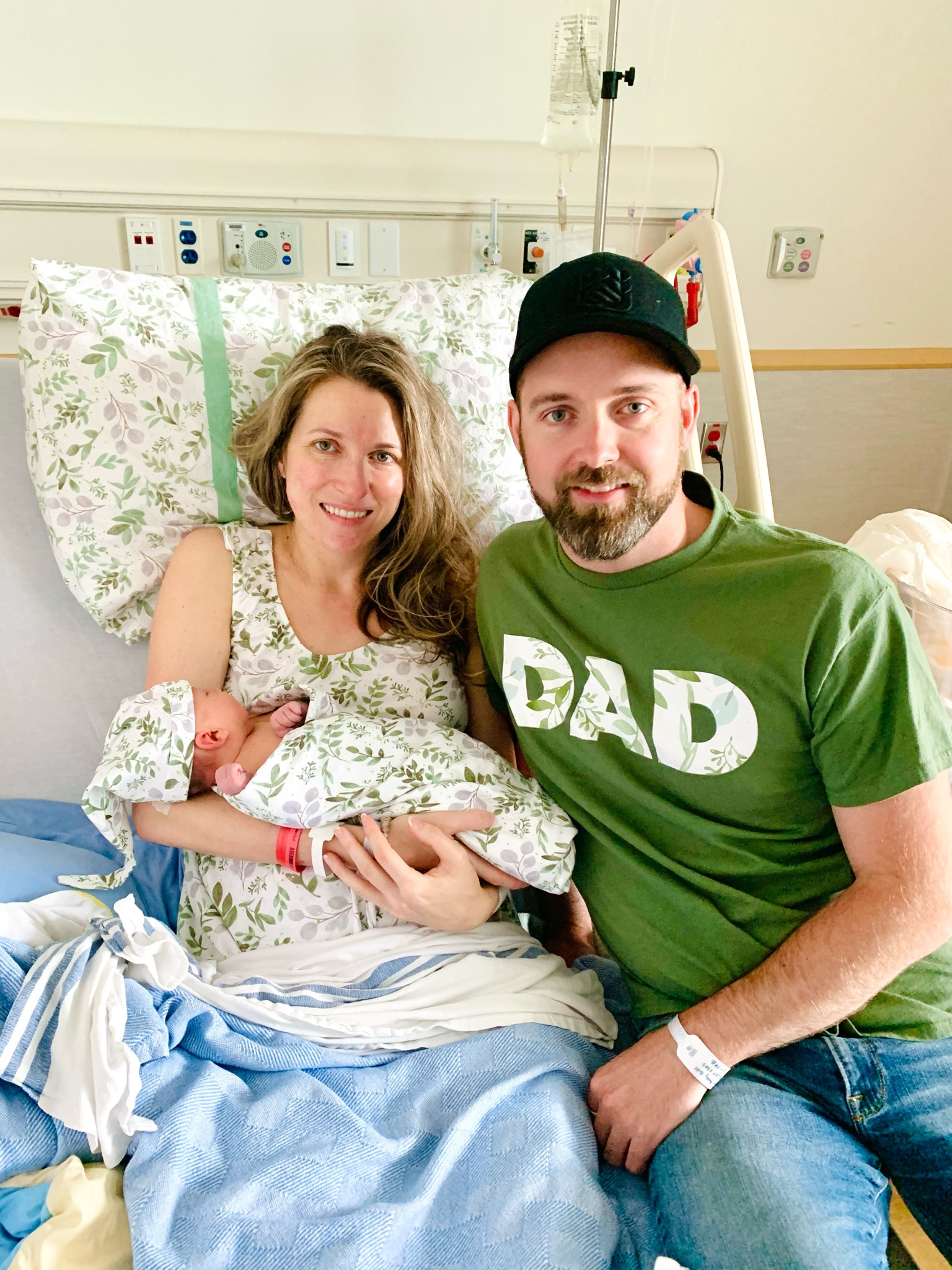 This was the best day of my life when my daughter was born!  I’m so glad we had these matching outfits! They’re so cute and the gown was perfect for our hospital stay.  It pulls on and snaps on the sleeves for easy access!

#LTKbump #LTKbaby #LTKfamily
