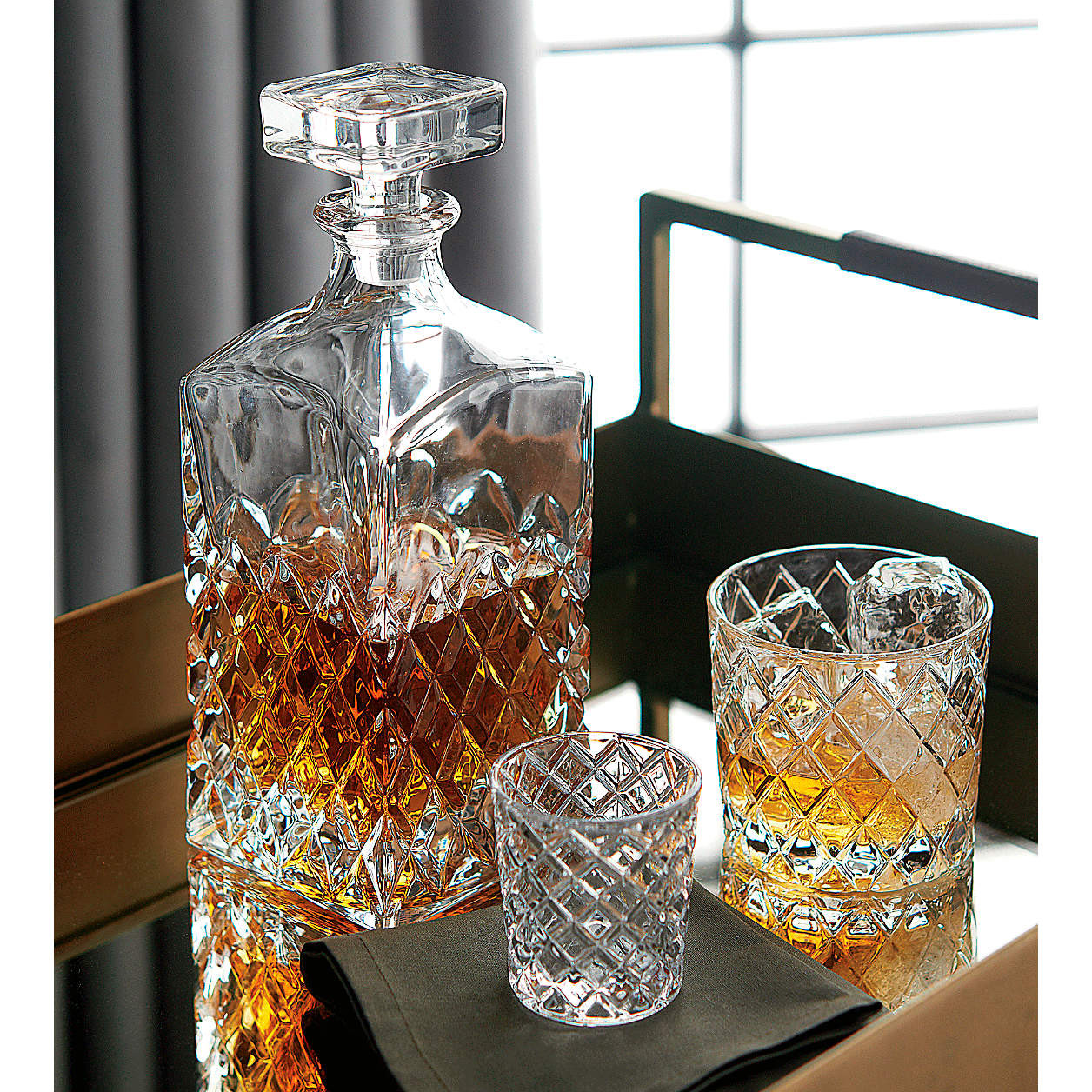 Hatch 11-Oz. Double Old-Fashioned Glass + Reviews | Crate & Barrel | Crate & Barrel