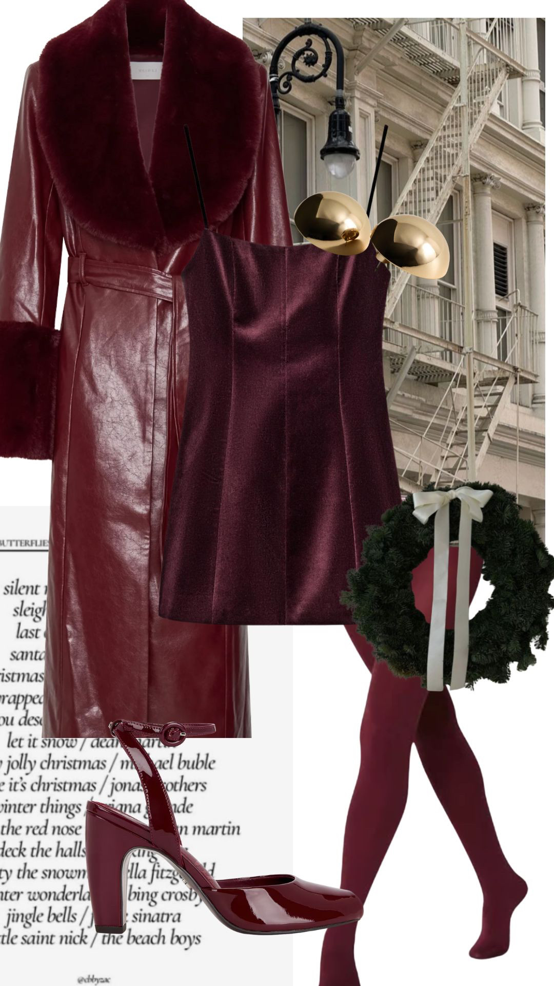Holiday part outfit inspo 

 