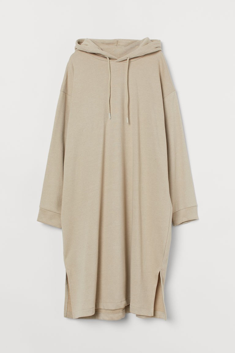 H & M - Hooded Dress - Brown | H&M (US + CA)
