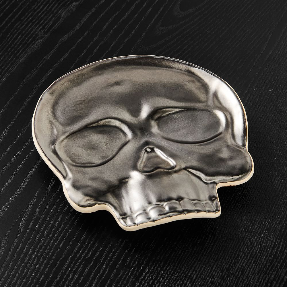 Ceramic Skull Plates | West Elm (US)