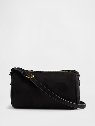 Vegan Suede Barrel Bag | Gap (US)