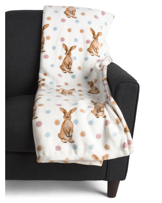 Easter Printed Throw | TJ Maxx
