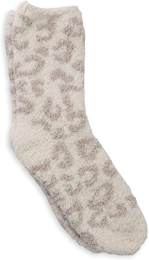 Barefoot Dreams CozyChic Youth Barefoot In The Wild Sock, Boot Socks Plush Socks | Amazon (US)