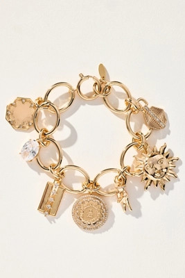 Chunky Charm Bracelet | Anthropologie (US)