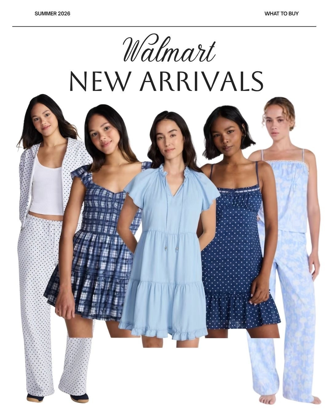 New arrivals from Walmart 🤍