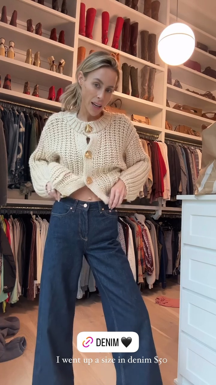 love the wash of this denim! high waisted and wide leg 🤍 went up a size in these.

#LTKStyleTip #LTKWatchNow