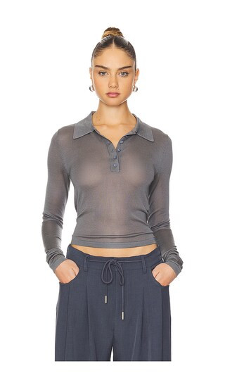 Black Swan Polo Top in Butter | Revolve Clothing (Global)