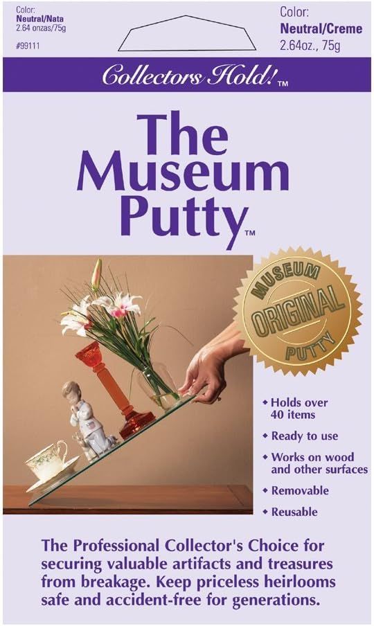 Quakehold! Hold Museum Putty, Non-Toxic and Non-Damaging, Removable and Reusable, Adhesive Mounti... | Amazon (US)