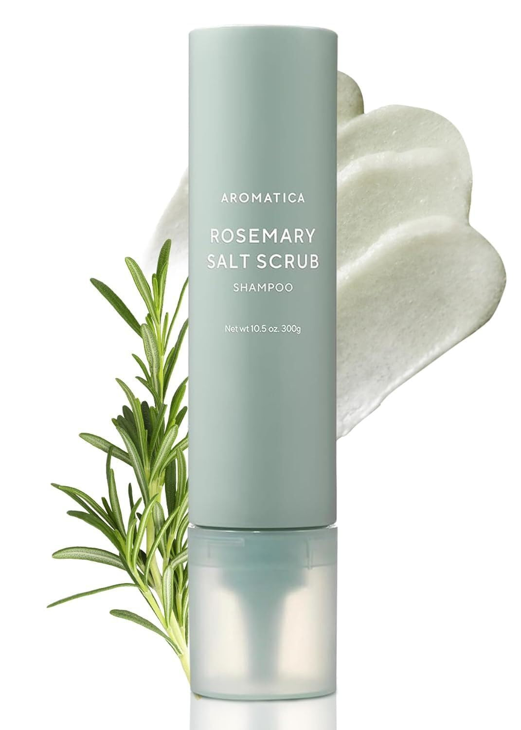 AROMATICA Rosemary Salt Scrub Shampoo (10.5 oz / 300g) | Amazon (US)