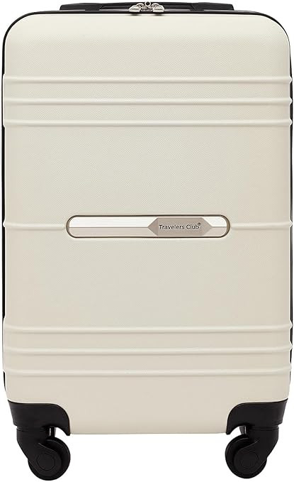 Travelers Club 22" Richmond Spinner Carry-On Luggage, Bone | Amazon (US)