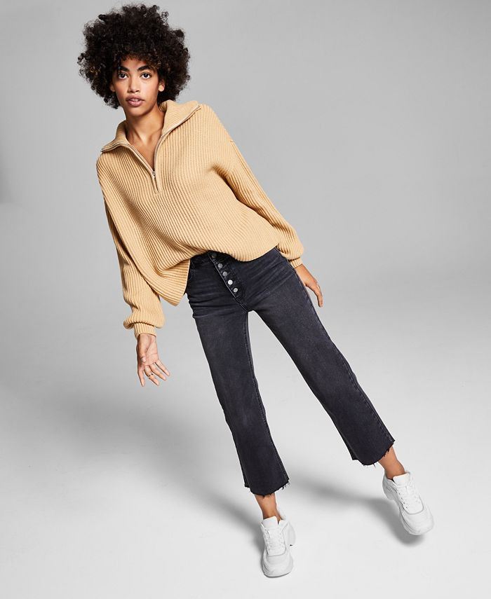 And Now This Half-Zip Sweater & Reviews - Sweaters - Women - Macy's | Macys (US)