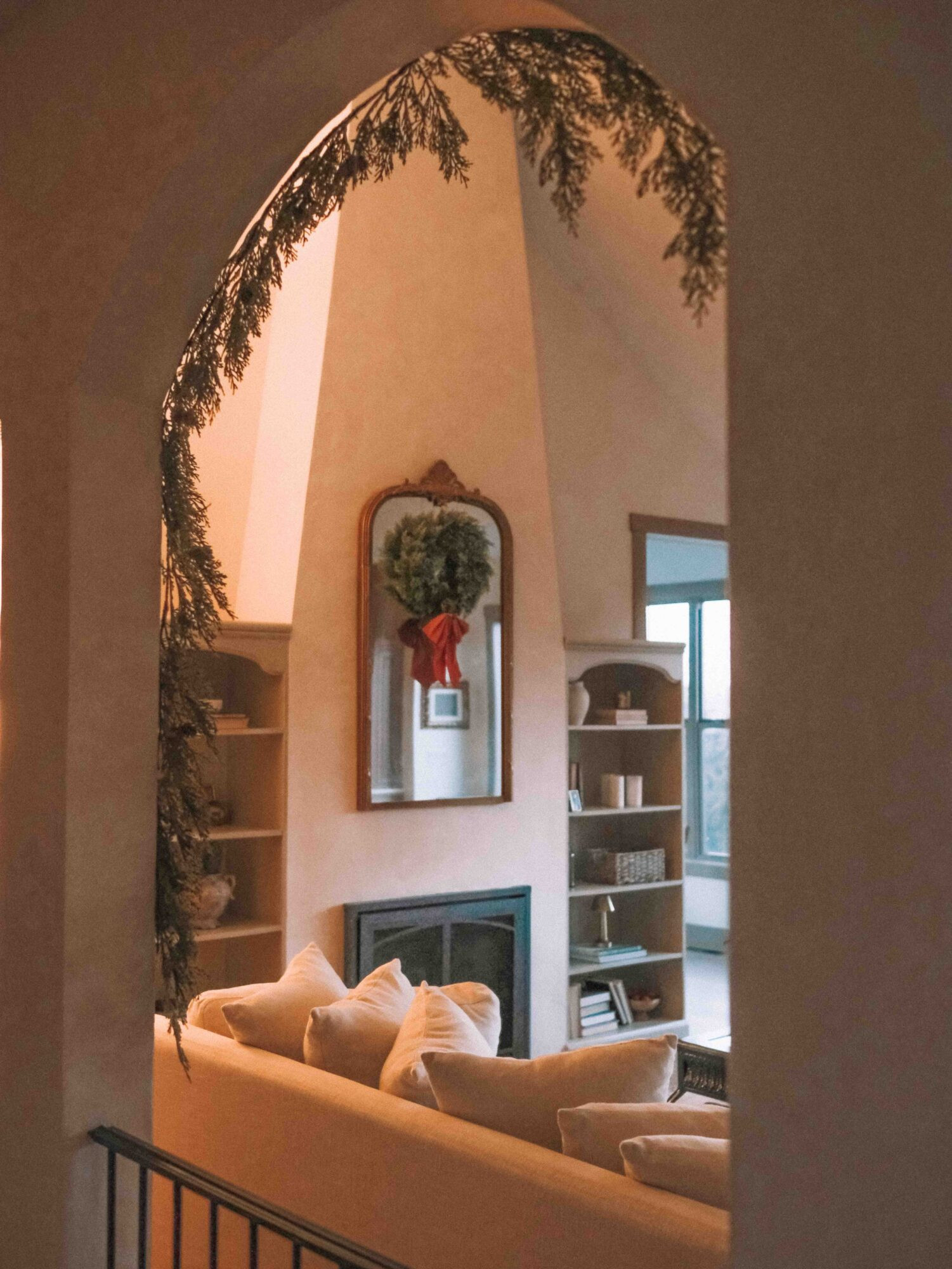 Sometimes it's the little details that make the most difference in your holiday decor! For a cozy touch on the mirrors around your house, try hanging a wreath with a red bow for a festive touch this holiday season. 

 #LTKHoliday #LTKSeasonal #LTKHome