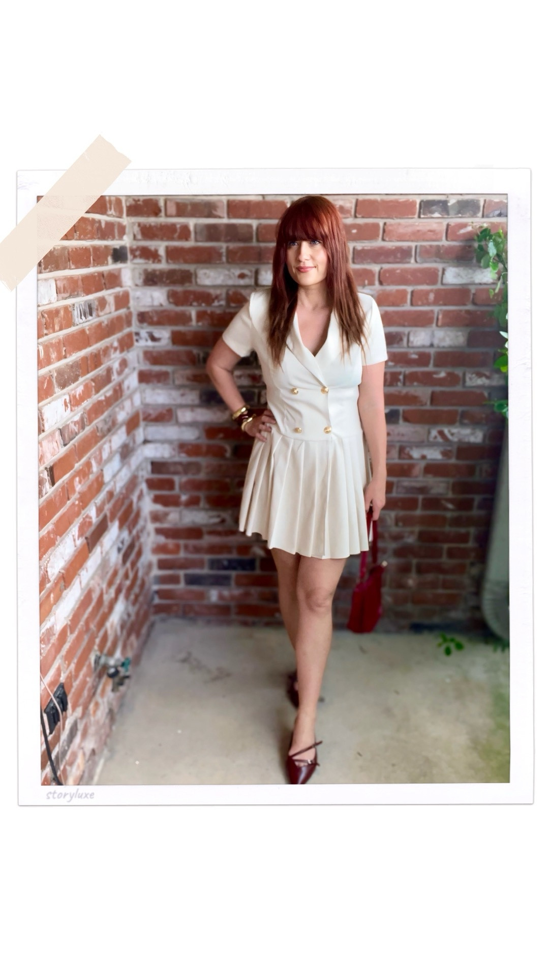 Wearing a chic white blazer dress. It’s almost sold out so I linked similar looks 

#LTKOver40 #LTKootd