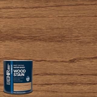 BEHR 1 qt. #TIS-516 Early American Transparent Water-Based Fast Drying Interior Wood Stain B45160... | The Home Depot