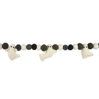 6ft. Spooky Ghost Felt Garland by Ashland® | Michaels | Michaels Stores