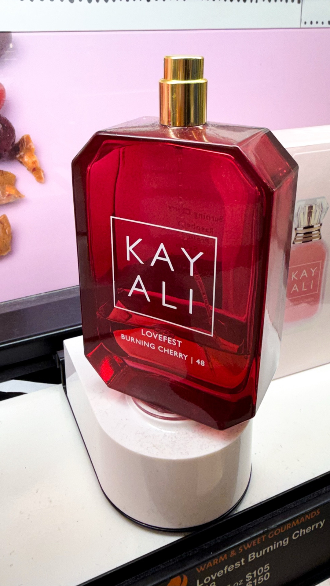 iPad drama = @Sephora  run 💄
Kayali Love Fest Burning Cherry 48 stole my heart 🍒 

#LTKselfcare #LTKBeauty #LTKdayinmylife