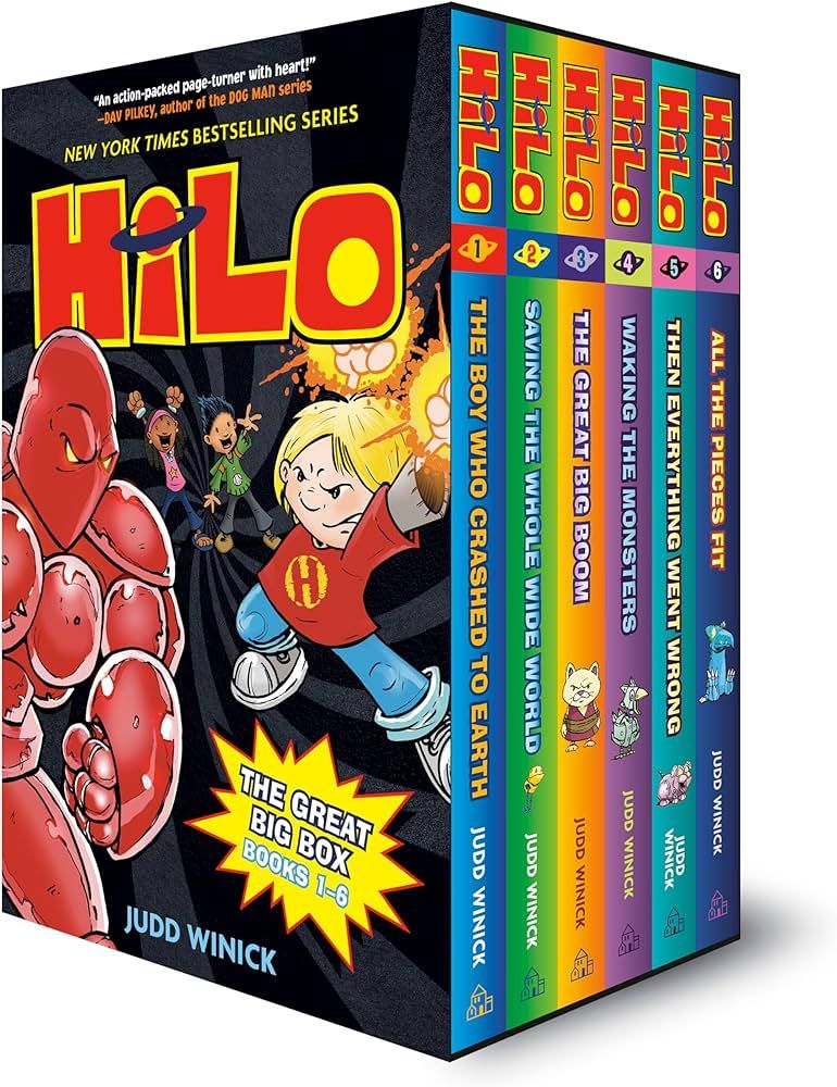 Hilo: The Great Big Box (Books 1-6): (A Graphic Novel Boxed Set) | Amazon (US)