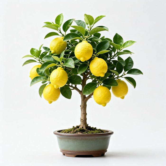 Fragrant Lemon Tree Sapling \u2013 1 Live Plant, 13\u201317 Inch Tall, Yellow Fruit, Fast-Growing... | Amazon (CA)