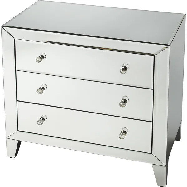 Emily Mirrored Drawer Chest | Wayfair North America