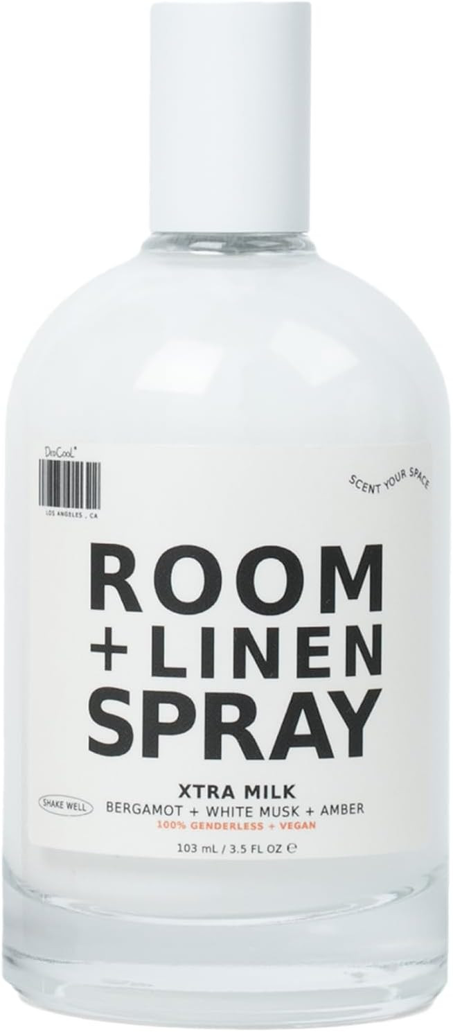 DedCool Room + Linen Spray | Xtra Milk | Luxurious Natural Linen & Fabric Spray | Non-Toxic, Esse... | Amazon (US)