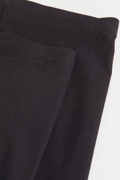 Leggings in cotton-blend jersey with an elasticized waistband. Cotton content is organic. | H&M (US + CA)