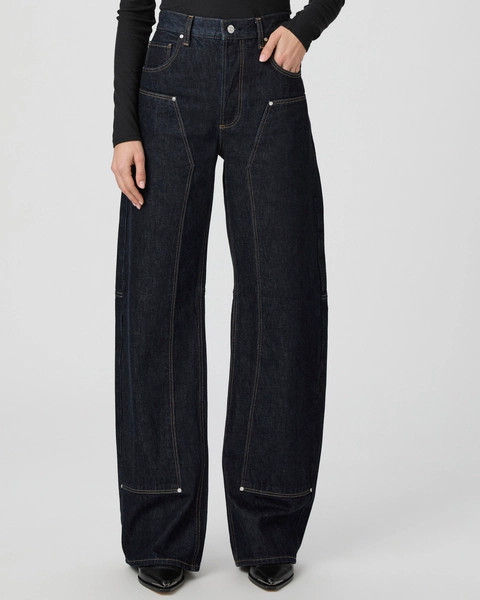 Arellia Workwear Barrel Leg Pant | Paige