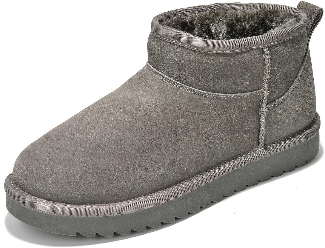 Project Cloud Ankle-High Snow Boots for Women - Genuine Suede Water Resistant Winter Boots with M... | Amazon (US)