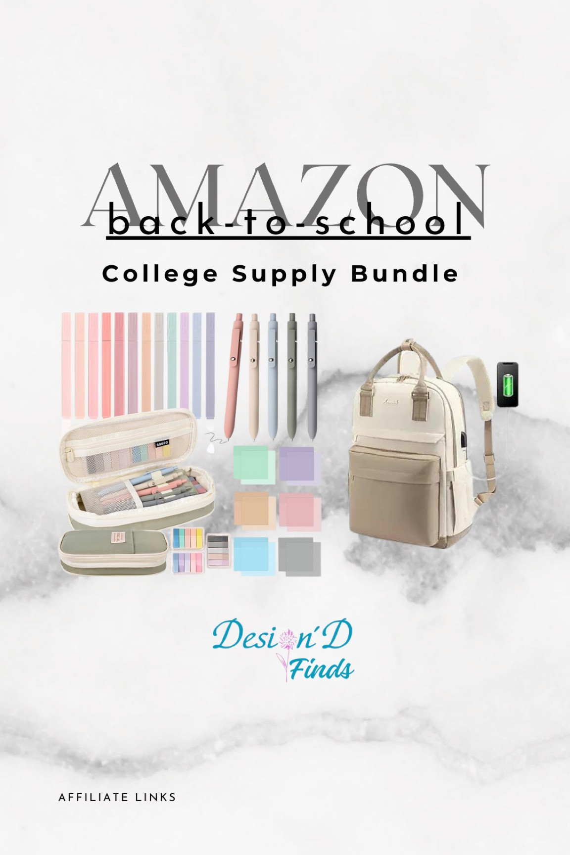 Get ready for the new semester with these back-to-school supplies for college! Discover aesthetic notebooks, pens, and backpacks that are not only stylish but also help keep your college student organized. #amazon #backtoschool #college #highschool #schoolsupplies

#LTKSaleAlert #LTKBacktoSchool #LTKStyleTip