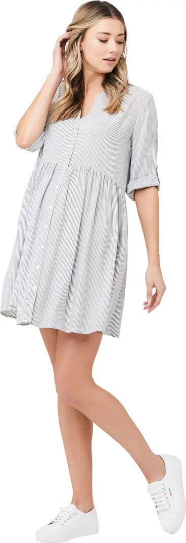 Ripe Maternity Sam Stripe Maternity/Nursing Dress | Nordstrom | Nordstrom