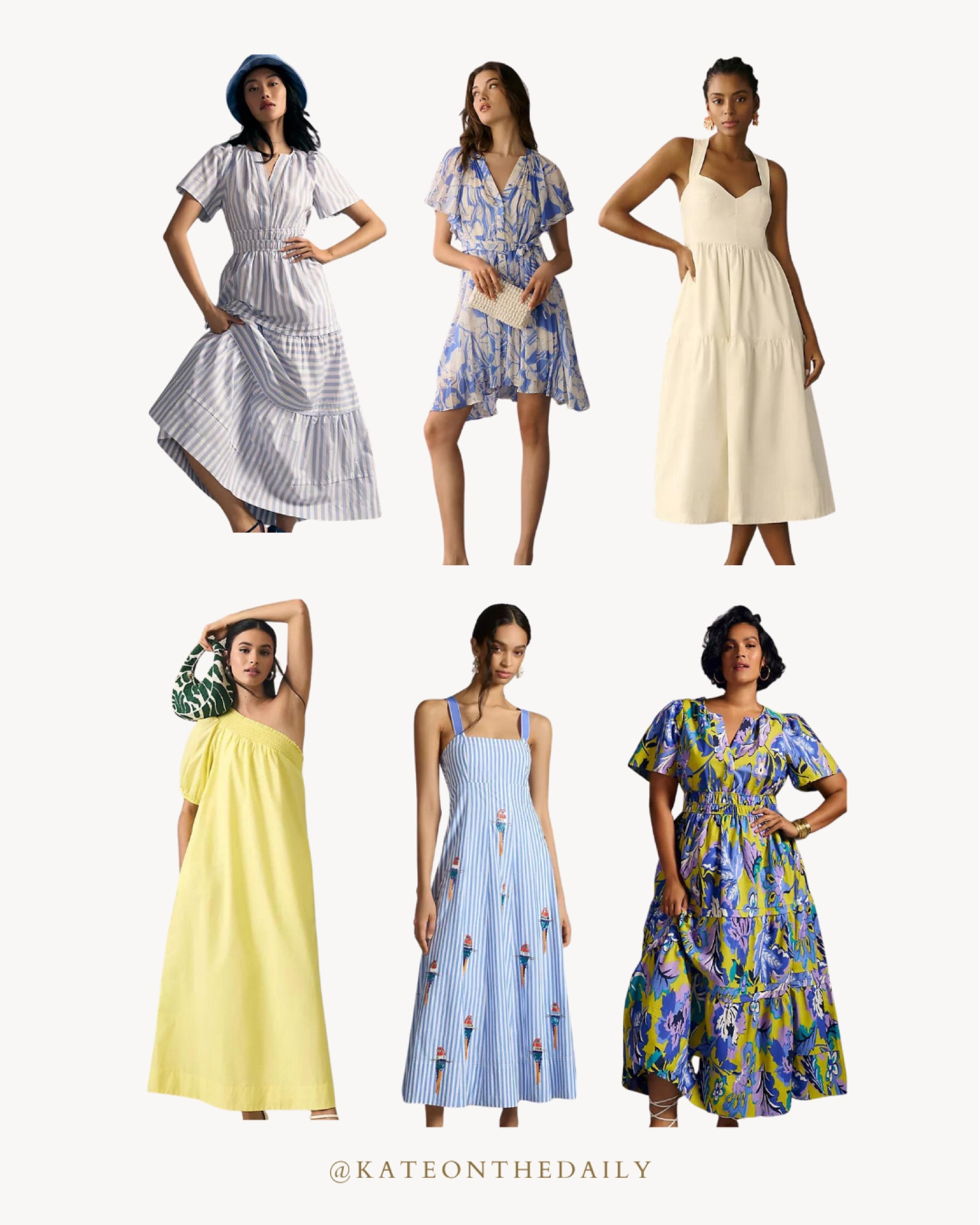 Anthropology summer dresses! 

#LTKSeasonal #LTKFind #LTKtravel
