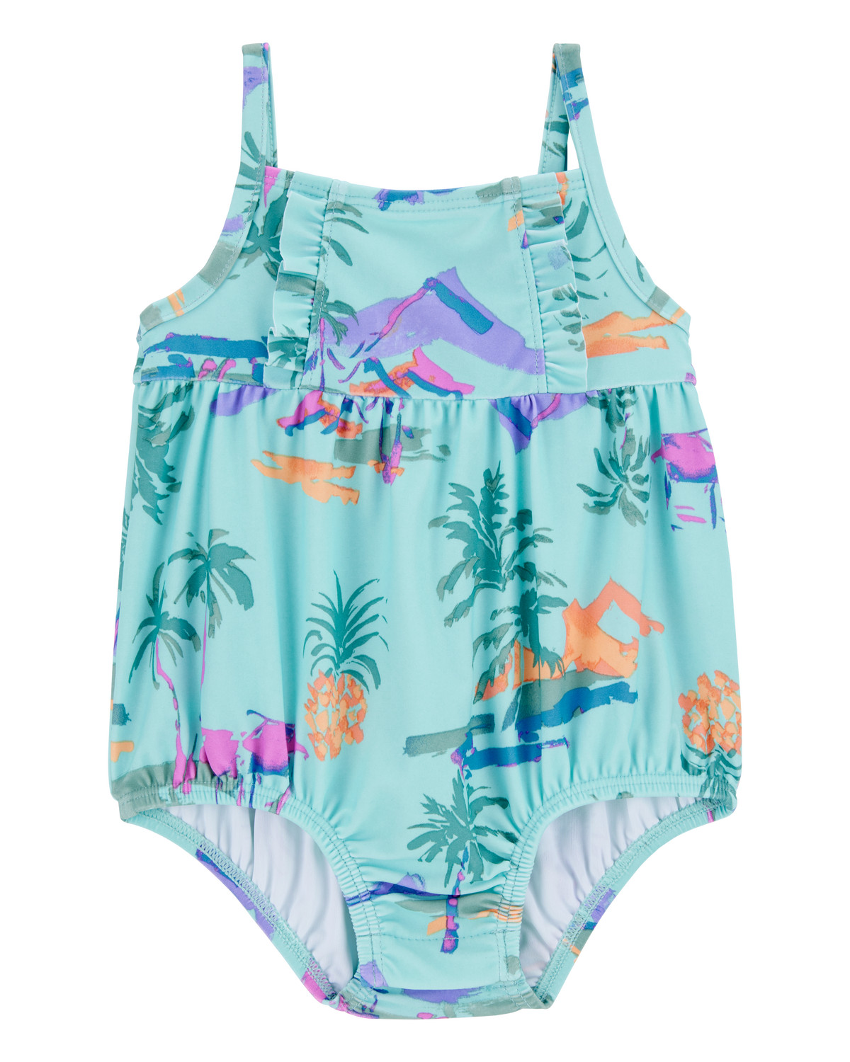 Baby 1-Piece Tropical-Print Swimsuit - OshKosh | Carter's | Carter's Inc