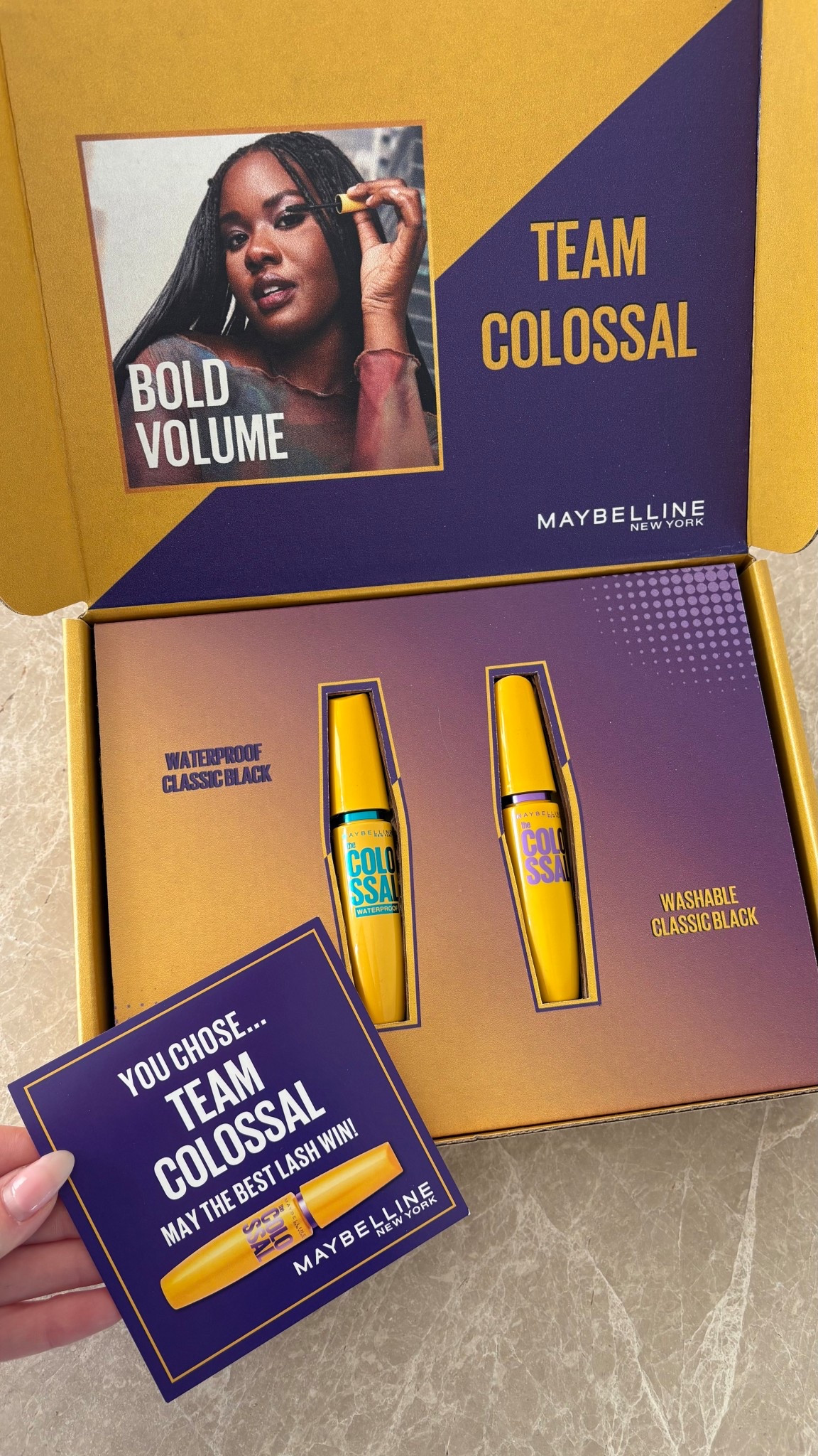 Lash game = leveled up 💛✨ I’m officially #TeamColossal with Maybelline’s iconic Colossal Mascara—bringing bold, buildable volume whether you go waterproof or classic black. Who’s ready for big, bold lashes? #MaybellinePartner #ltkbeauty