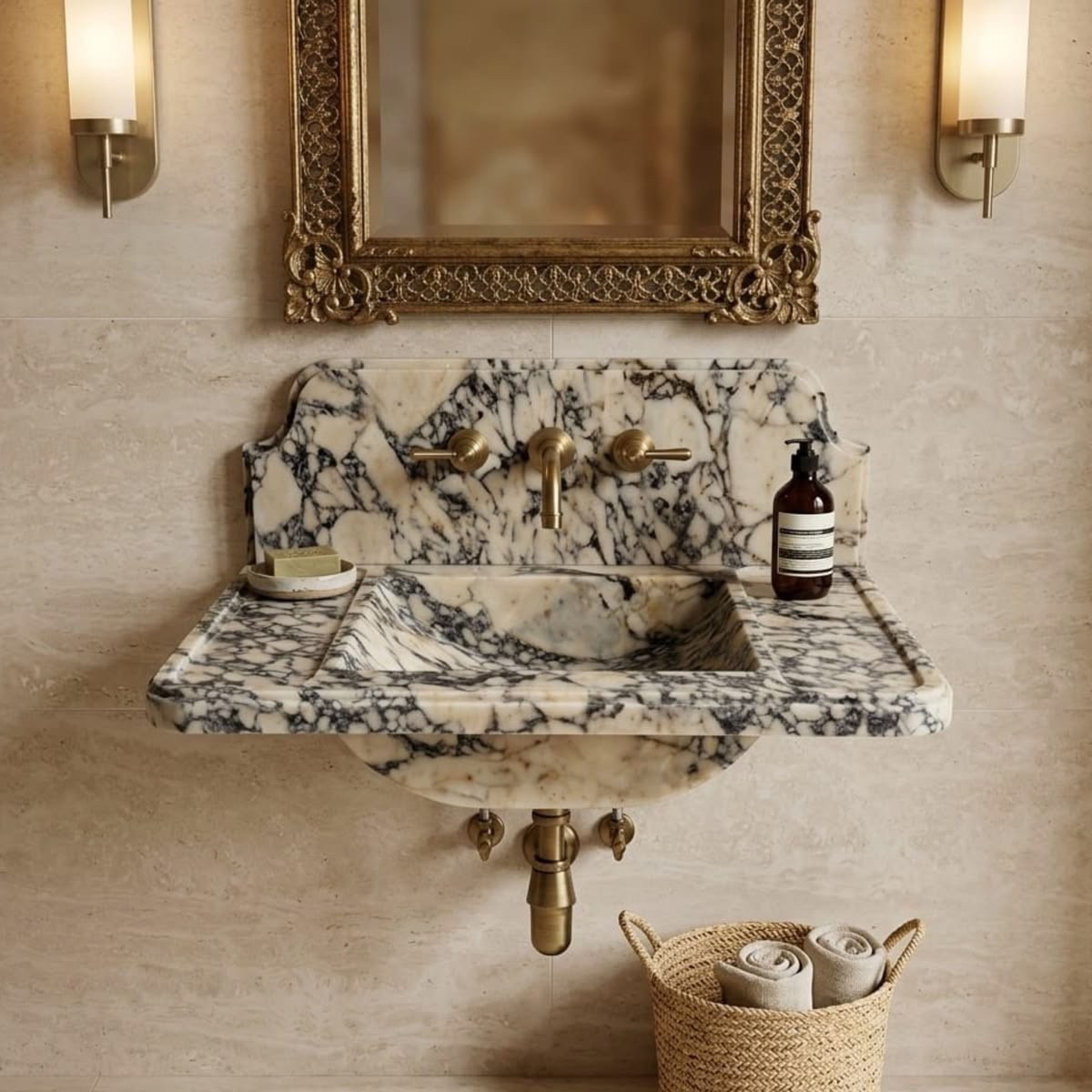 This is the statement your bathroom has been missing 😍🤍✨
Solid marble, carved backsplash, and that dreamy fluted detail… it instantly feels high end and designer

One piece completely transforms the space into a luxe, elevated moment 👀💫
Trust me you need this

#BathroomGoals #LuxuryHome #MarbleDetails #HomeGlowUp

#LTKSeasonal #LTKHome #LTKSaleAlert