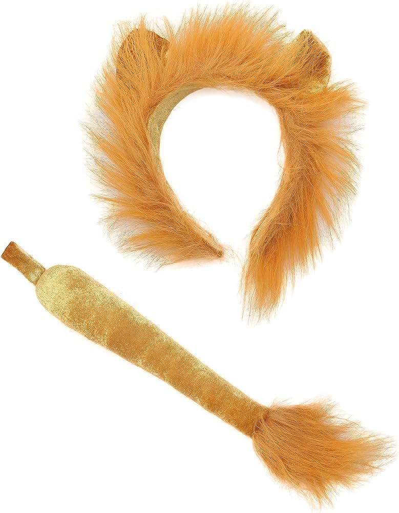 Soul Young Lion Wolf Paw Gloves Ears and Tail Set Halloween Costume Party Cosplay Animal Toys Acc... | Amazon (US)