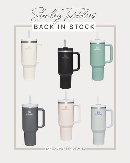 Stanley Tumblers back in stock in all colors!
40oz, Stanley, back in stock 

#LTKHoliday #LTKGiftGuide #LTKitbag