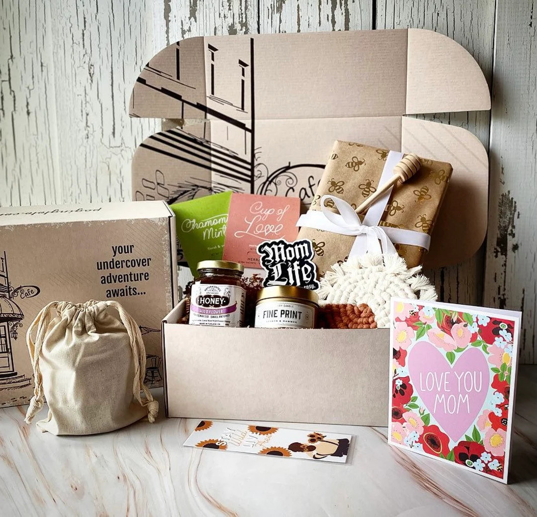 PICK a Book Box - Happy Mother's Day tea gift, literary gift, care package, thinking of you | Etsy (US)
