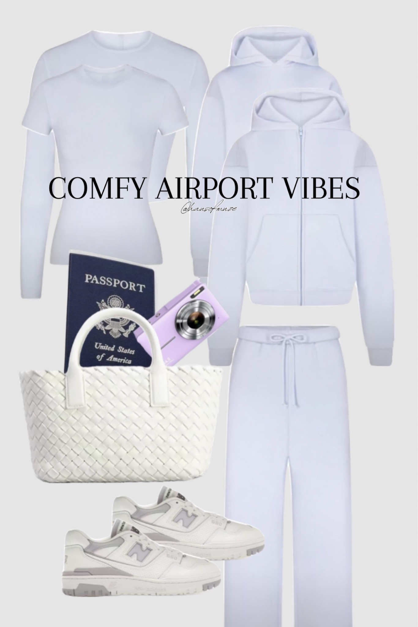 Spring has sprung! Here are some essential comfy airport outfit pieces for your travel season.

Comfortable airport outfit ideas
Comfortable airport outfit
Spring airport outfit 
Travel outfit spring
Comfy Travel outfit 
Travel Tote bag 
Travel lounge gear
Travel essentials women
Travel camera 
Travel outfit ideas 
Cute and comfy outfit essentials 


#LTKfindsunder100 #LTKstyletip #LTKtravel
