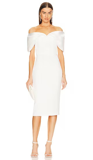 Wrenley Midi Dress | black tie dress black tie wedding guest dress black tie gown black tie event | Revolve Clothing (Global)